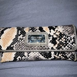 Nine West Snakeprint Wallet